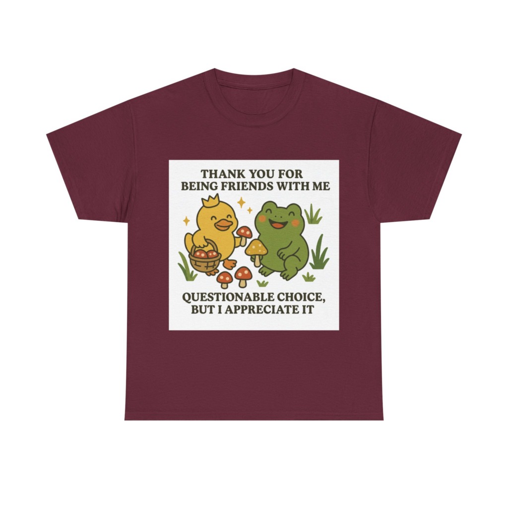Questionable Choice Frog & Duck T-Shirt