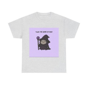 T-Shirt: Disgruntled Wizard 'ADHD M'LORD' Graphic
